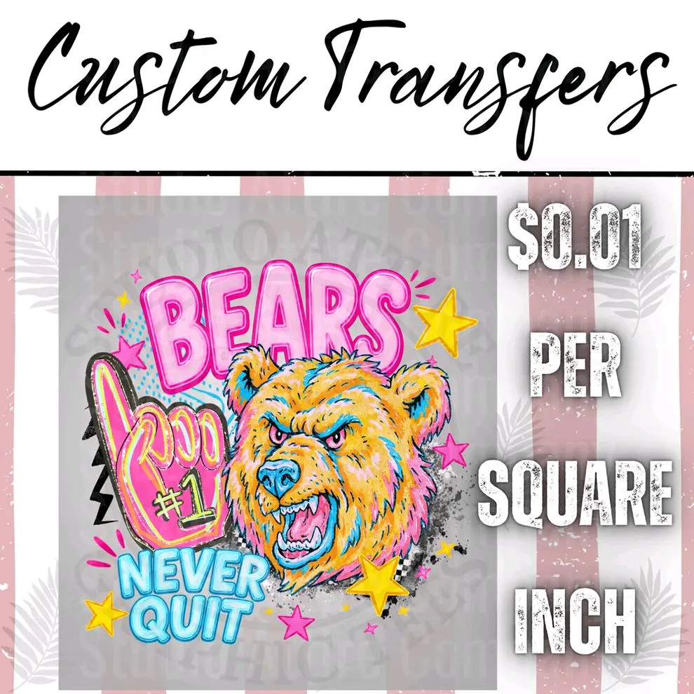 Custom DTF Heat Transfer - Instant Peel