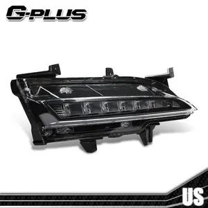 Front Right LED Daytime Running Light Fog Lamp Fit For 2015-2019 Lincoln MKC G-PLUS