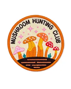 Mushroom Hunting Club Patch