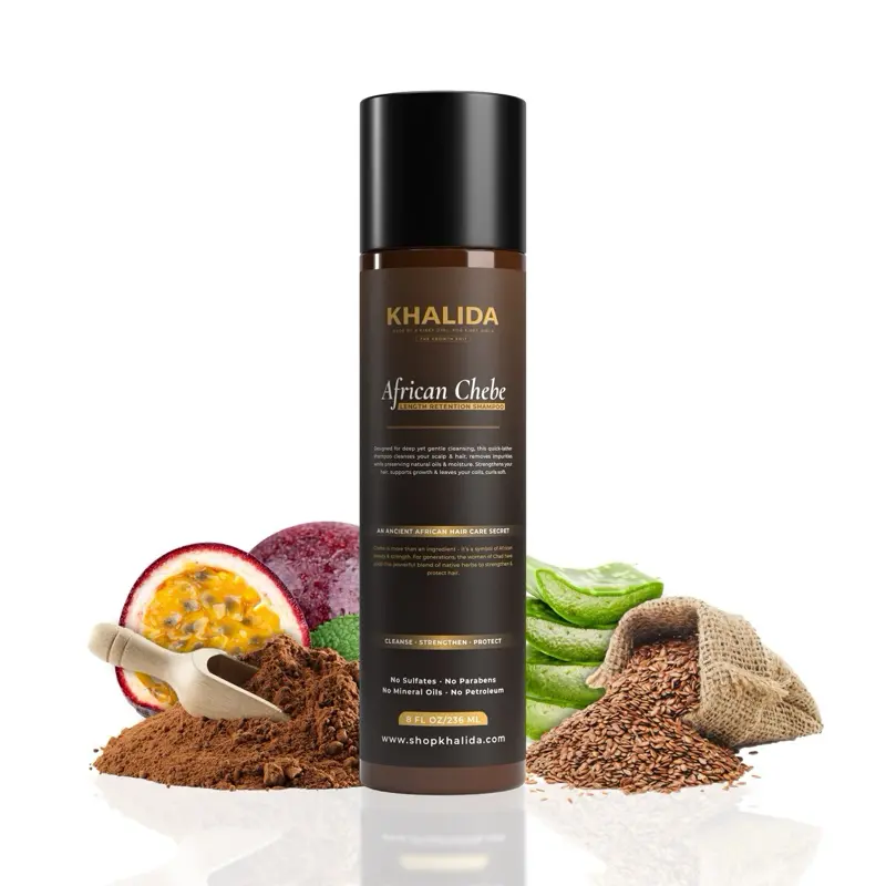 African Chebe Hair Growth Oil, Shampoo and Conditioner - Moisturizing, Promotes Hair Growth, Enhances Length Retention, Reduces Breakage, Strengthens Hair, Improves Scalp Health Aloe Cleansing Haircare Moisturizer Hydrate Cleanser