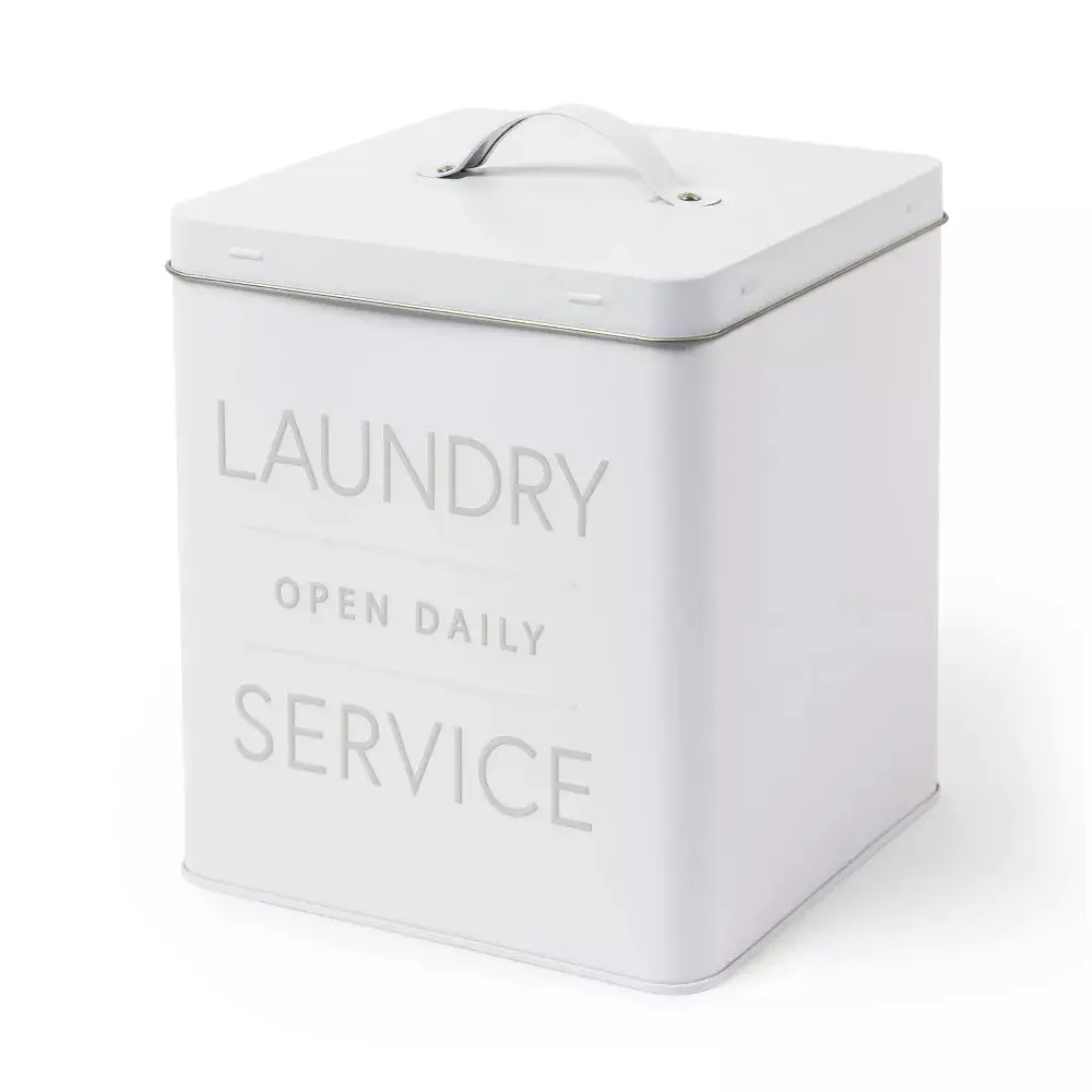 Laundry Decorative Metal Box