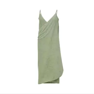 2 Pieces of%100 Cotton Women's Bath Towel, Quick Dry Wearable Spa Towel, Soft Cotton Body Wrap, Beach Towel Dress, Around Bathrobe for Women