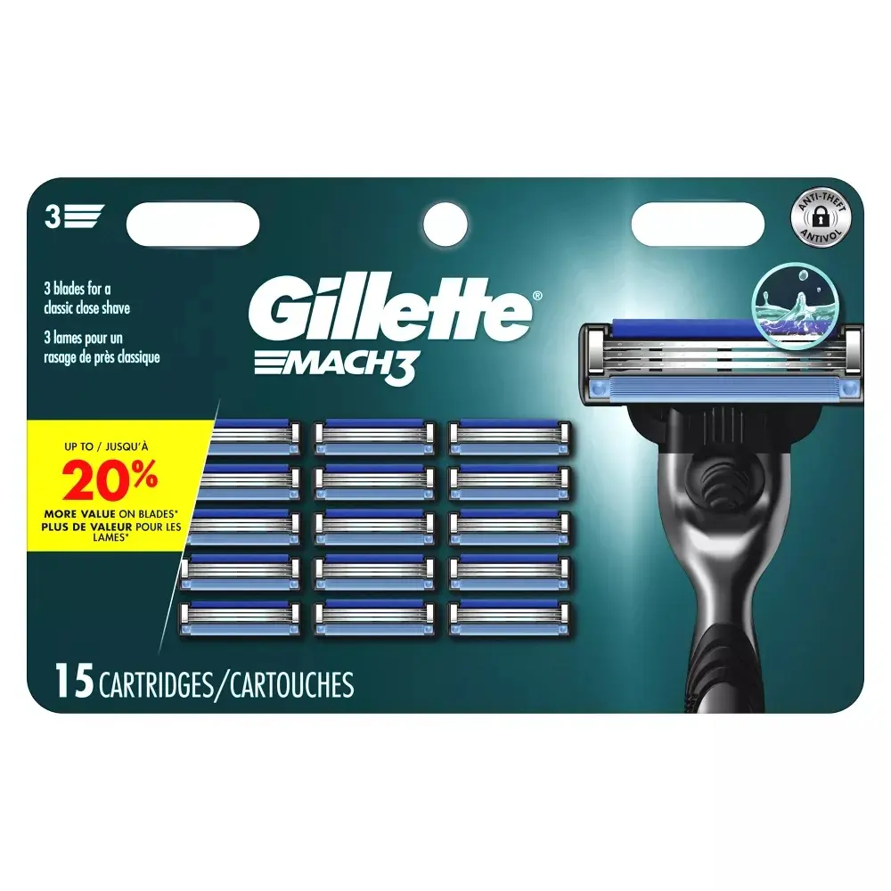 Gillette Mach3 Men's Razor Blade Refills Gillette Mach3 Men's Razor Blade Refills