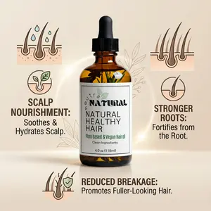 NEUTRA NATURAL Herbal Healthy Hair oil,  Tea Tree Coffee Daily Plant based  Rosemary oil