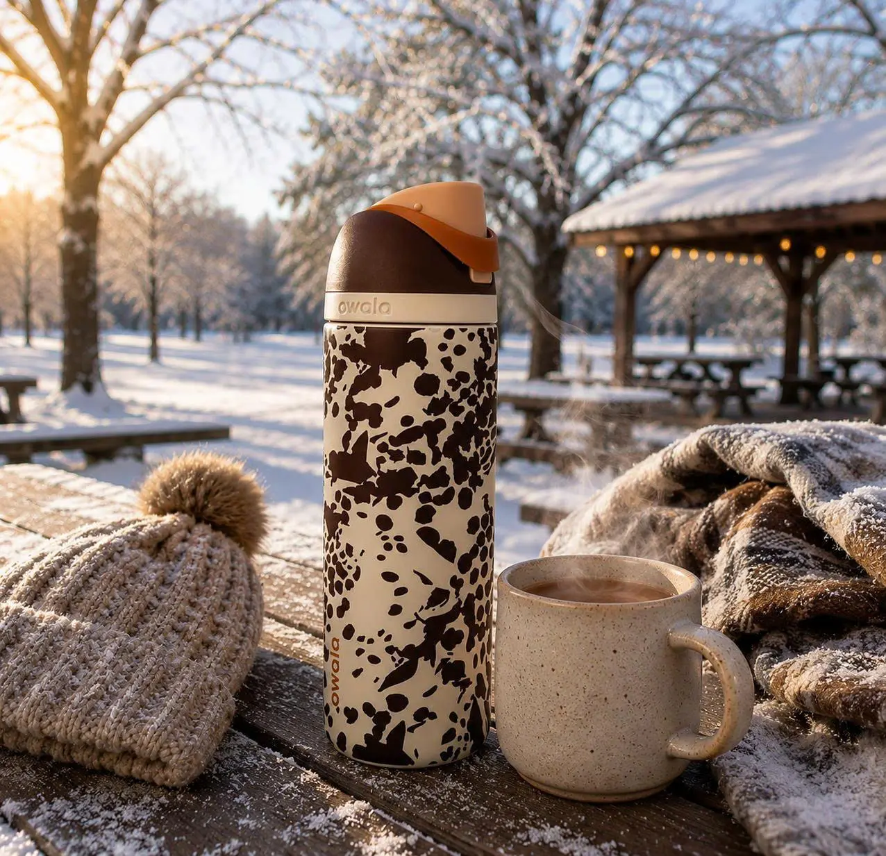 Owala x Target Cowgirl Core 24oz Stainless Steel Water Bottle, Limited Edition Insulated Tumbler with FreeSip Lid, Leak Proof Sports Bottle for Gym, Travel & Daily Hydration