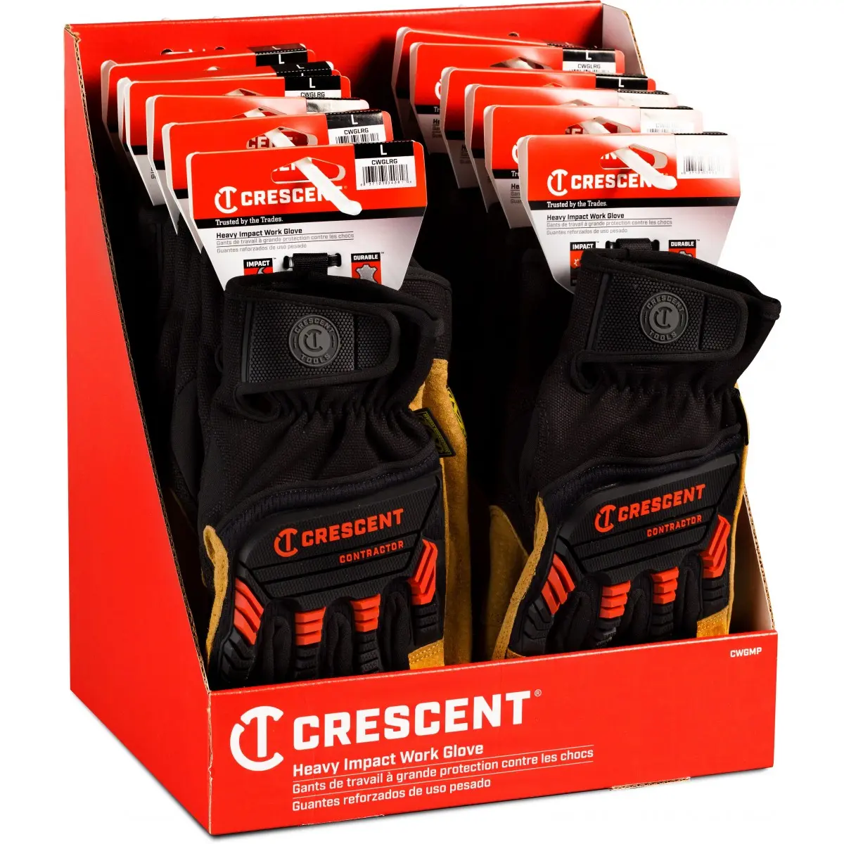 GearWrench KDT86986 Heavy Impact Work Gloves - Medium