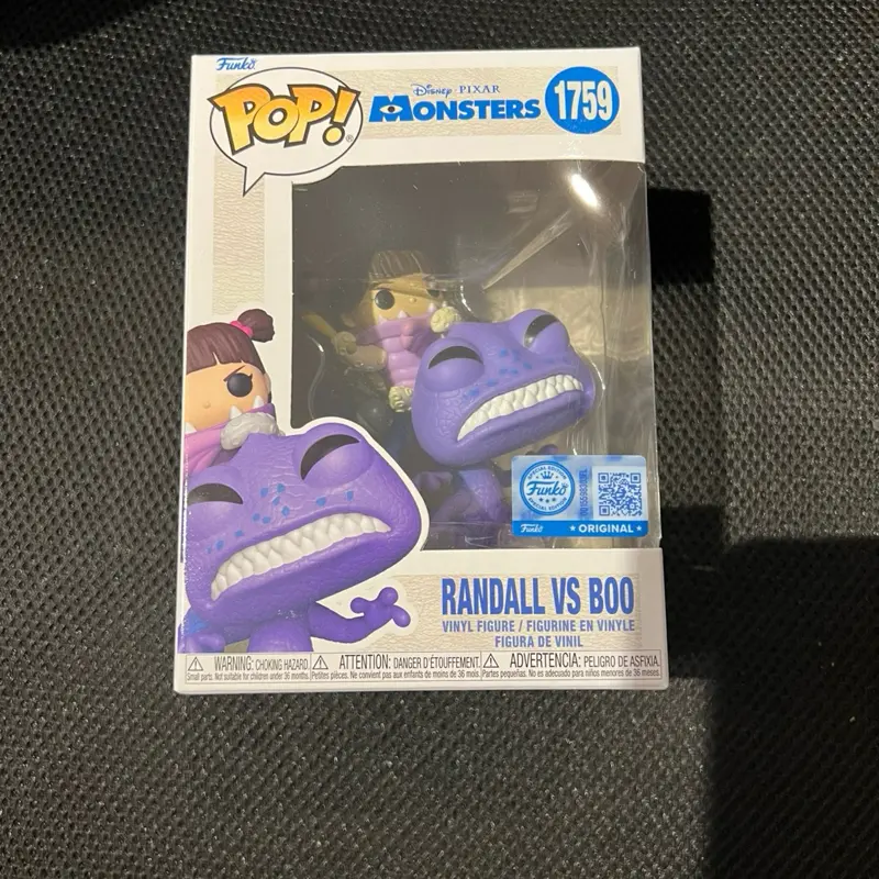 Randall vs Boo funko pop