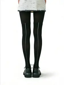 Women's Velvet Stockings with Rhinestone Back, Wedding Season, Comfortable and Fashionable, Casual Daily Wear, Party and Holiday Activities