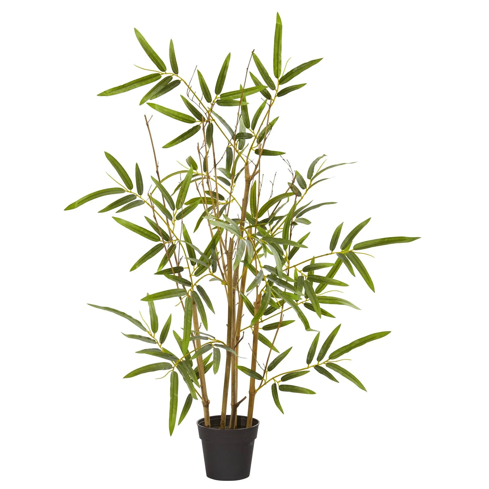 28” Bamboo Artificial Tree - Bamboo Leaves Botanical Decor, Fake Flower Accent, Artificial Plants for Home Decor, Artificial Plants Decor, Fake Flower Decor