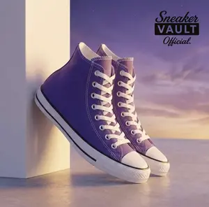 Chuck Taylor All Star Converse High Electric Purple 137833F Unisex Fashion Sneaker New