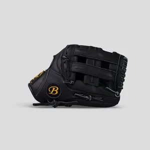 Junior Select 12" 8U-11U Baseball Black Outfielder Glove
