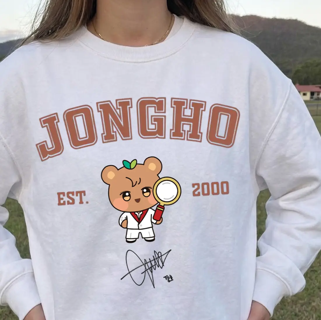 Atz Member Sweatshirt, Kpop Boy Group Fan Tops, Kpop Merch, Gift For Atiny Fandom, Kpop Tour Concert Outfit