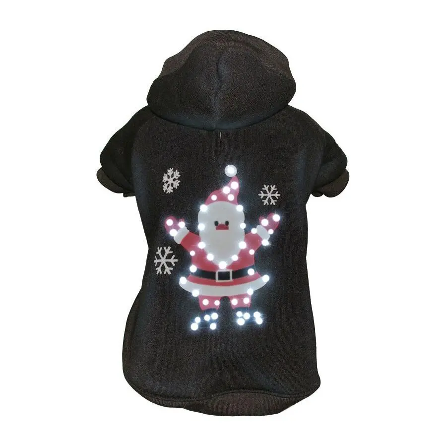 Pet Life LED Lighting Juggling Santa Hoodie Pet Costume Pet Life LED Lighting Juggling Santa Hoodie Pet Costume
