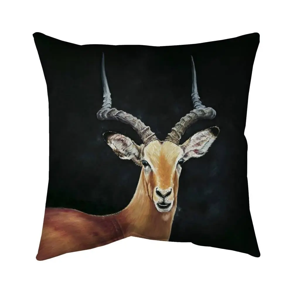360 Stand 5541-1616-AN517 16x16 in. Antelope Brown Durable Cushions, Living Room Home Decorative Pillow for Living Spaces, Home Decorative Cushion