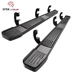 OEDRO 6 Inches Running Boards Compatible with 2019-2025 Chevy Silverado/GMC Sierra 1500 Crew Cab, 2020-2025 2500HD 3500HD Crew Cab