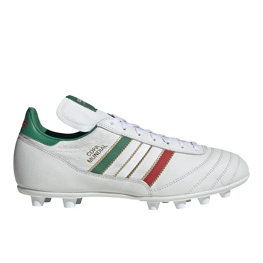 adidas Mens Copa Mundial Mexico Firm Ground Soccer Cleats  - Green, White