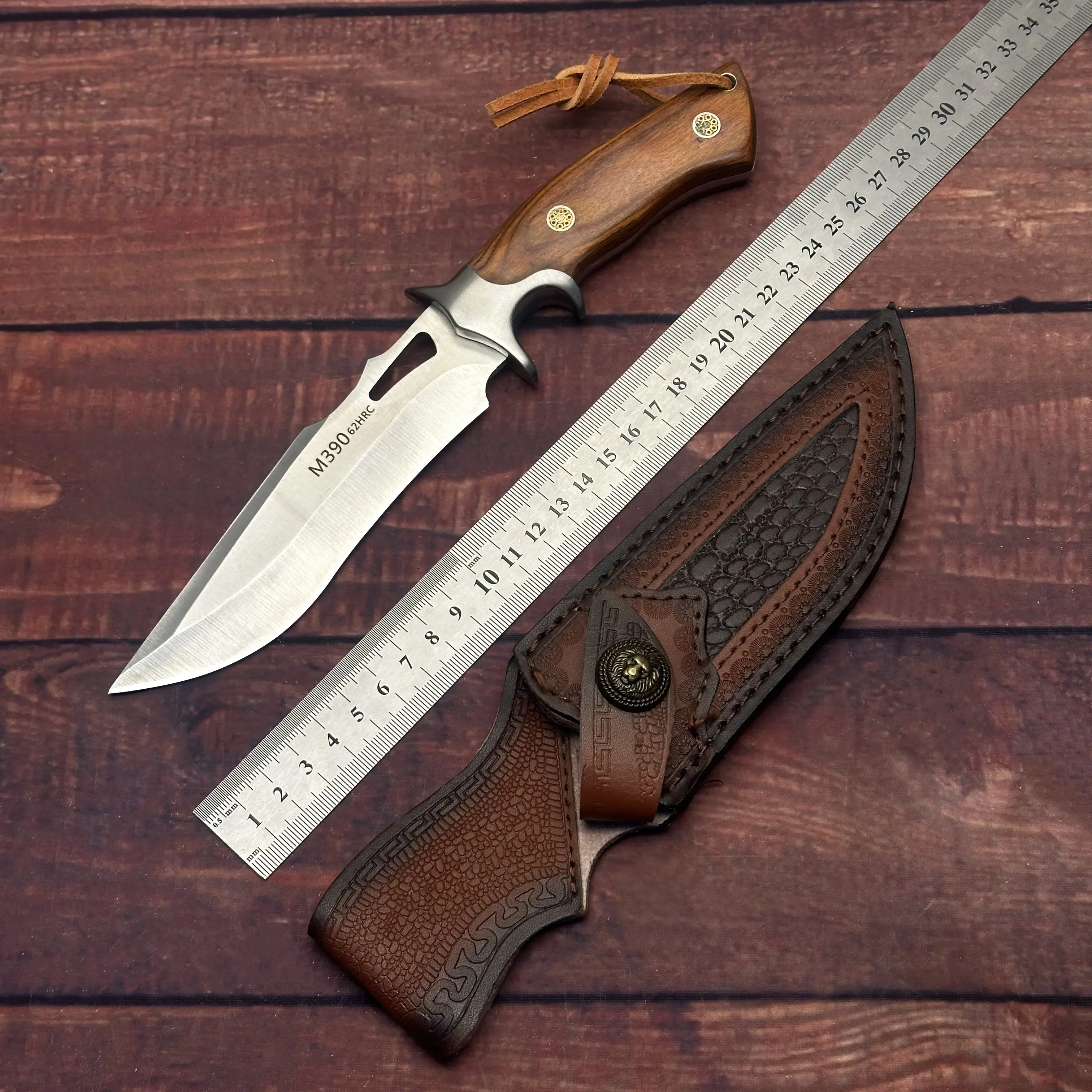 Multi-functional outdoor camping knife, portable cutting tool, camping gear, wilderness tool