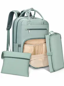 Baby Changing Bags Backpack with Portable Changing Mat, Multifunction Nappy Changing Bags, Waterproof Diaper Bag, Large Nappy Bag for Mum