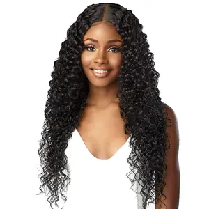 Sensationnel Human Hair Blend Butta HD Lace Front Wig BOHEMIAN 28