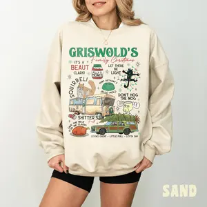 Griswold Christmas Sweatshirt, Griswold Co Sweater, Christmas Tree Farm Shirt, Family Vacation Match, National Lampoon's Christmas Vacation