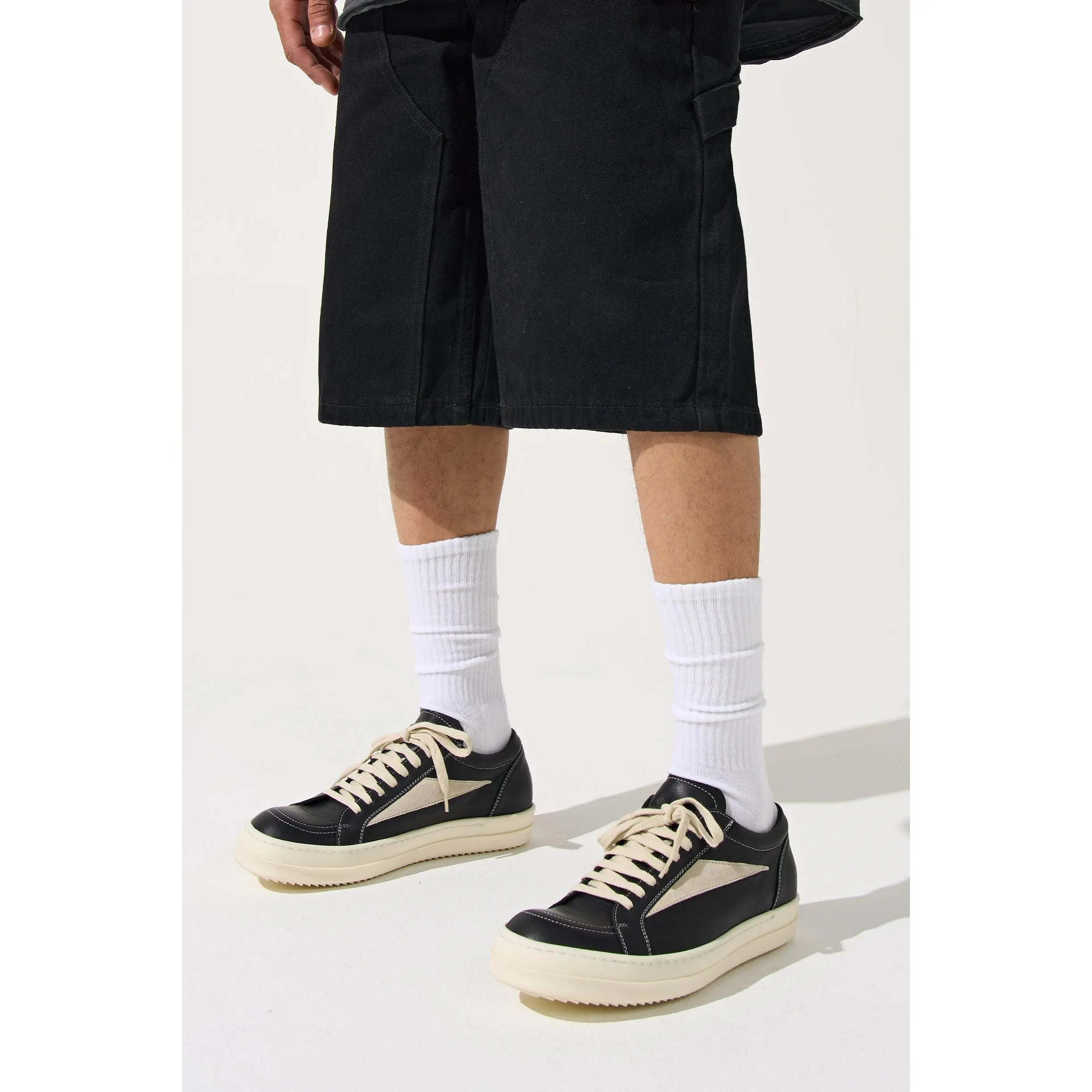 "INKSTONE" Denim Shorts