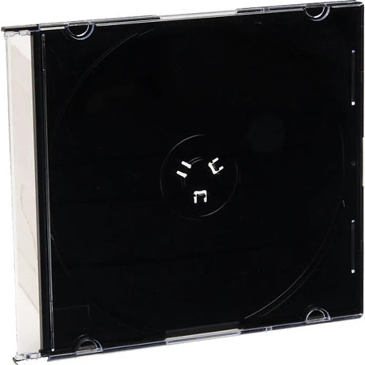Verbatim CD / DVD Black Slim Storage Cases, Pack of 200