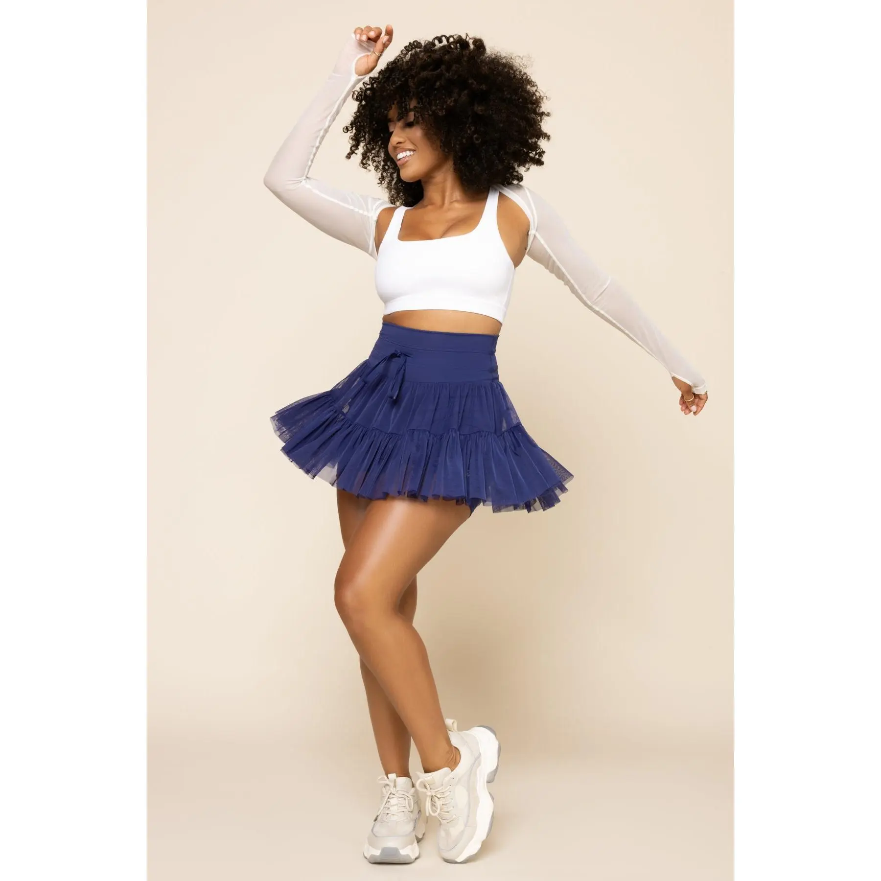 Pirouette Skort - Sapphire