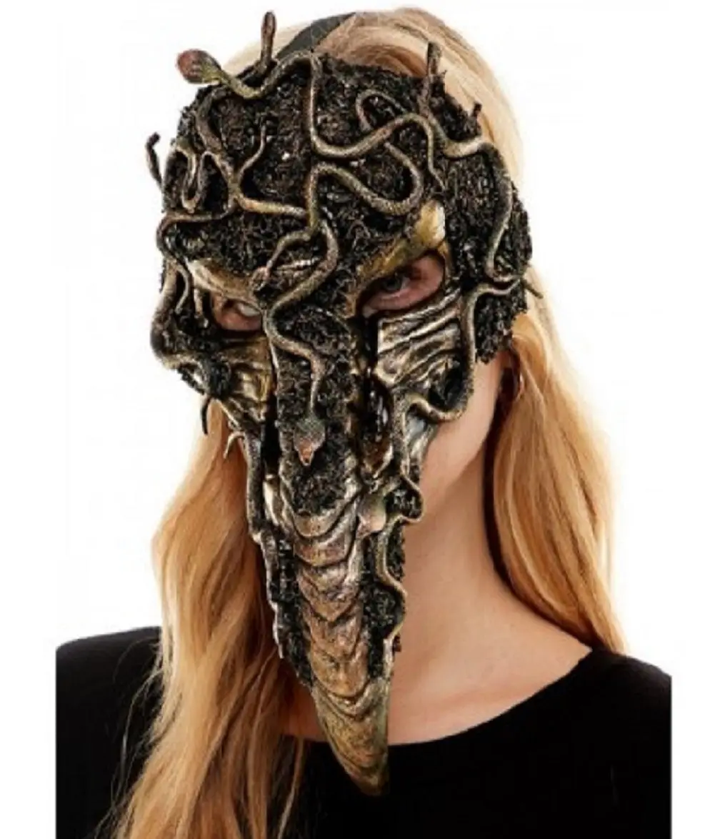 Long Beak Voodoo Mask - Deluxe Costume Accessory - One Size
