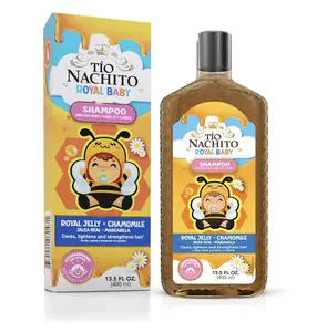 Tio Nacho TIO Nachito Hypoallergenic Baby Shampoo, Single Pack. With Royal Jelly & Chamomile - Gentle, Tear-Free Body Wash, 13.5 fl oz, 1 Pack