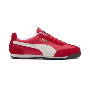 PUMA Womens Arizona Nylon Lace Up Sneakers Shoes Casual - Red