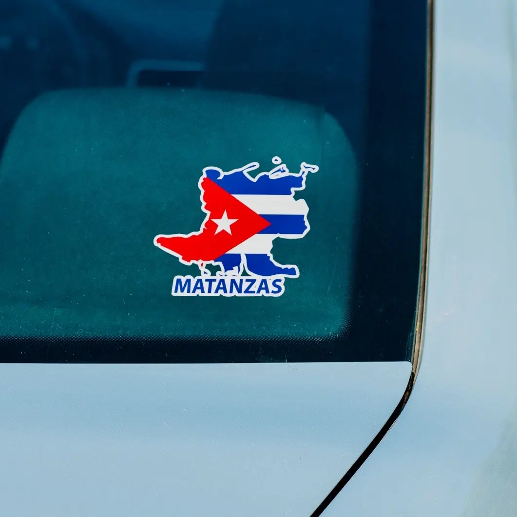 Cuba Province Vinyl Sticker - Adhesive Decorative Die-Cut Sticker for DIY Scrapbooking & Stamping, Adhesive Stickers Stickers, Decorative Sticker Stickers