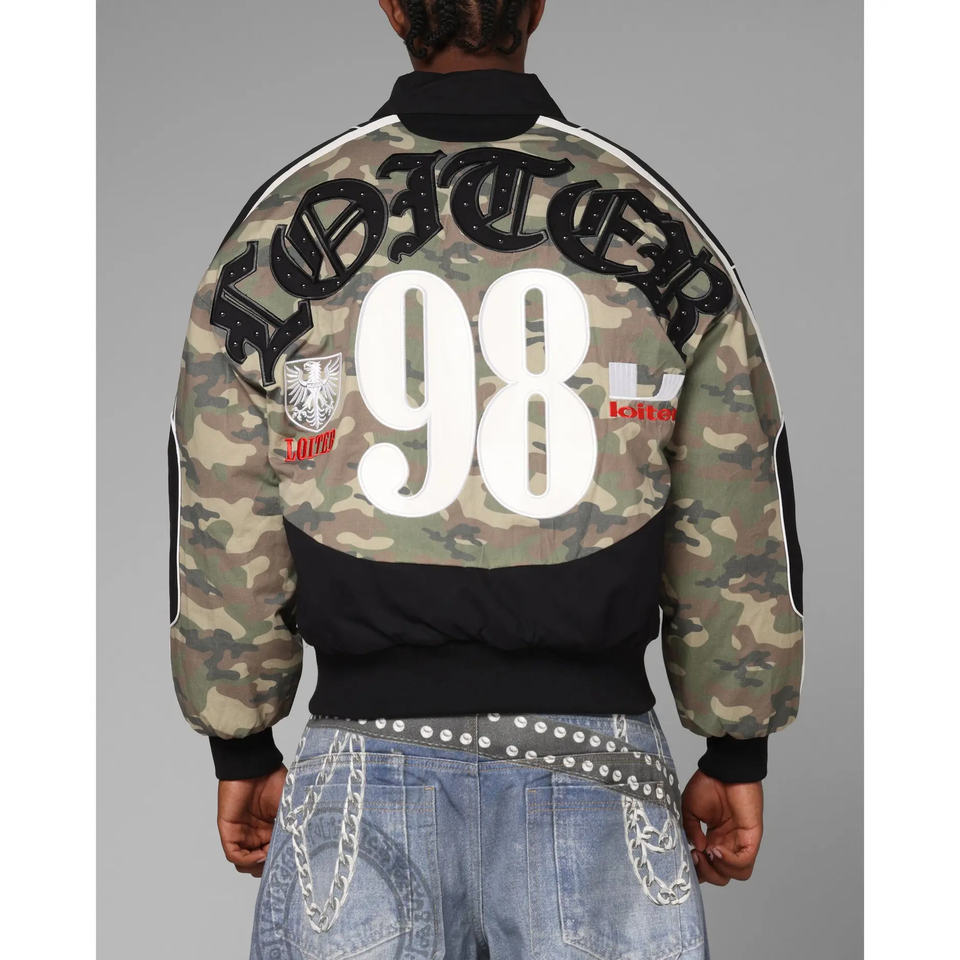 Loiter Enroute Racing Jacket Camo/Black Loiter Enroute Racing Jacket Camo/Black