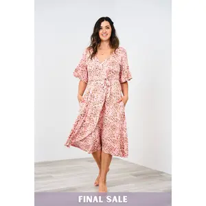 Latched Mama Labor & Postpartum Wrap Dress - Final Sale