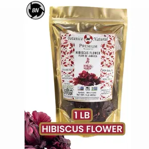 BN 1lb Hibiscus Flower Premium loose Leaf Wildcrafted Beverage Natural Tea