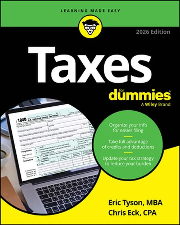 Taxes for Dummies, 2026 Edition -- Eric Tyson, Paperback