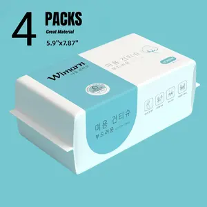 Disposable Face Towels, Soft Material, Clean Skin, 1/2/4 Packs, Dry Wipes, Facial Towels, Wash Cloths, Thickened, Facial Cleansing Pads, for Cleansing, Makeup Removal, Skincare