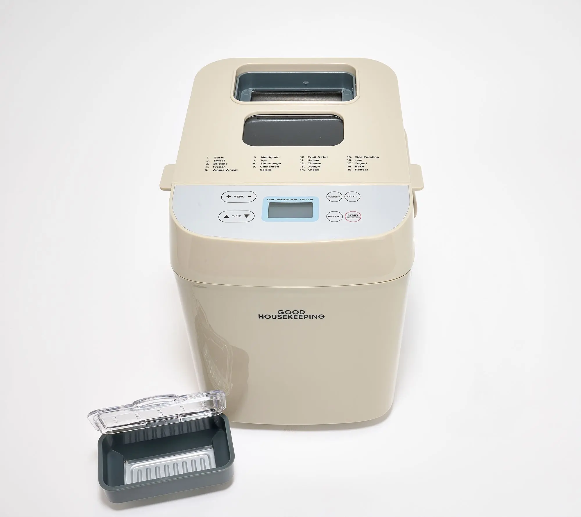 Good Housekeeping Multi-Function Bread Maker w/Nut Dispenser Good Housekeeping Multi-Function Bread Maker w/Nut Dispenser