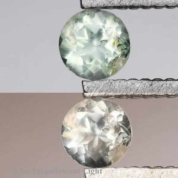 0.14ct ETW Earth-Mined Green Alexandrite – Round Cut, Unheated