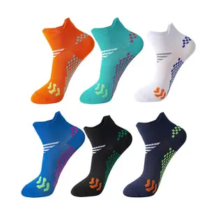 6 Pairs Ankle Compression Socks for Women & Men Sport Sockswith Arch Support Cushion Sole Anti-Blister Reinforced Heel Toe Mesh Breathable Design for Running Cycling Golf Basketball