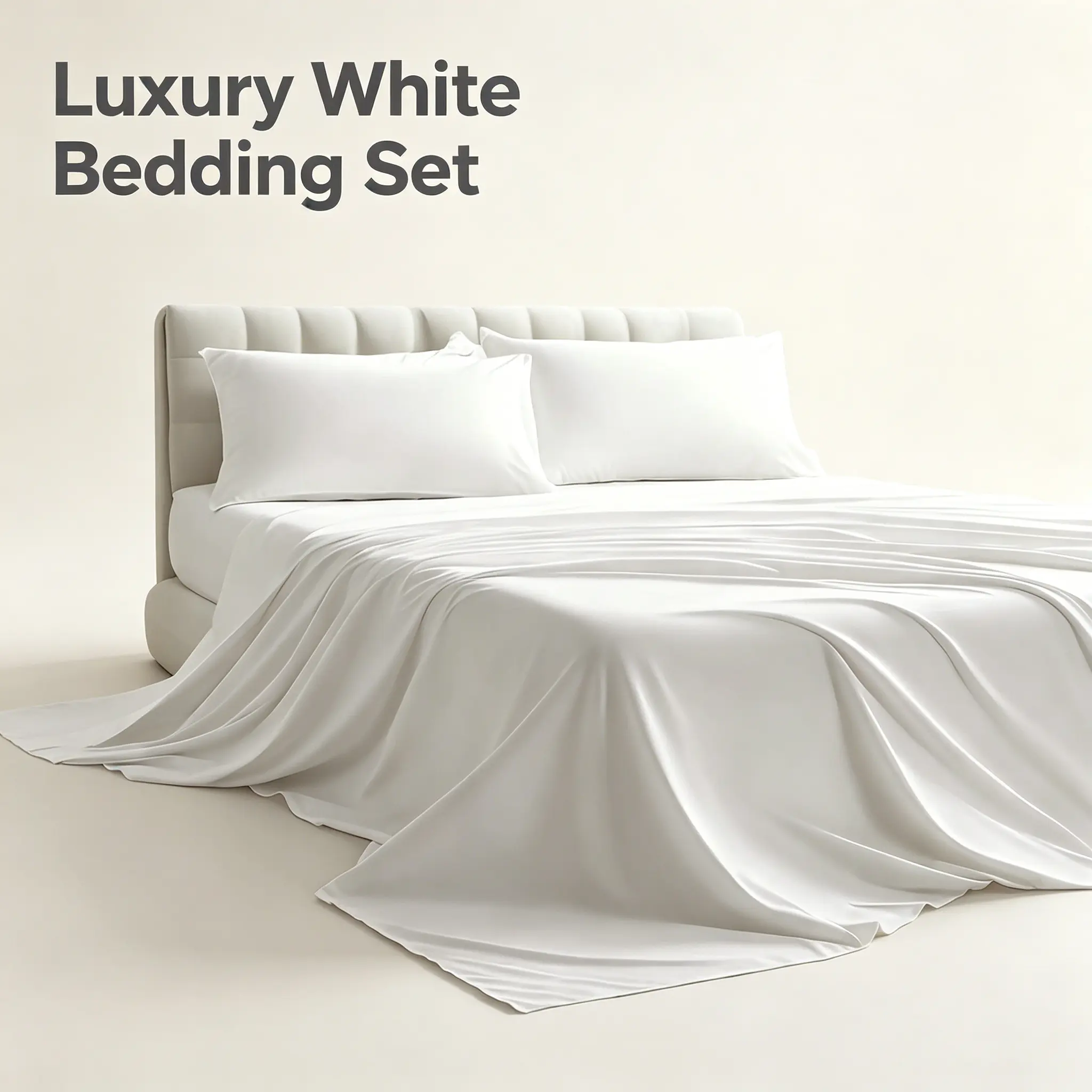 Ultra Soft Brushed Microfiber Fitted Sheet - Wrinkle Resistant, Durable, Deep Pocket, Full Sized, Solid Colors, Fits All Mattresses, Embroidered Bedding Accessory, Brushed Finish