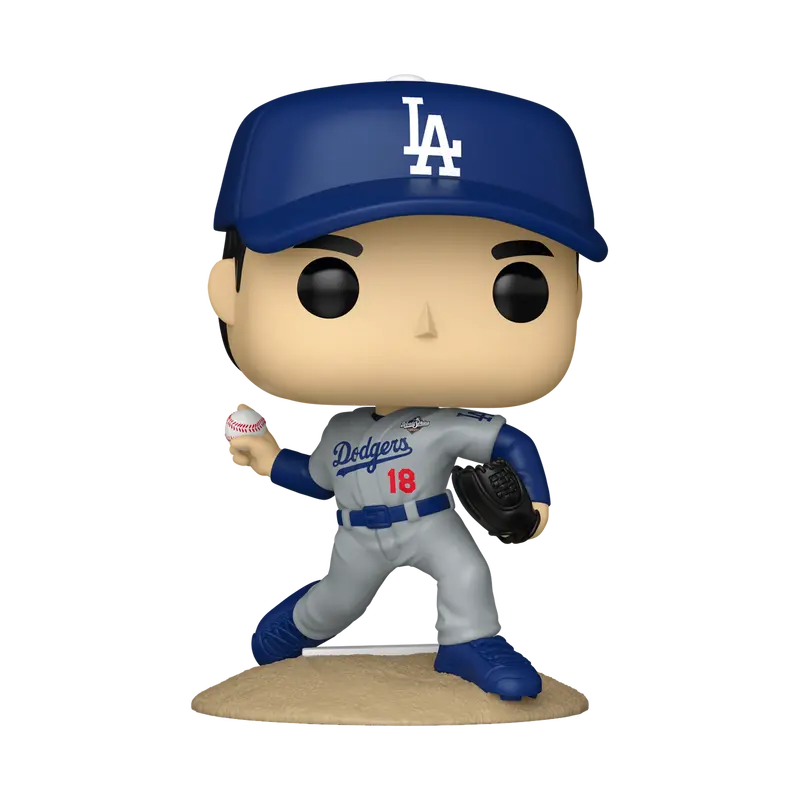 Funko Pop Vinyl Figure MLB Los Angeles Dodgers Yoshinobu Yamamoto 2025 World Series MVP
