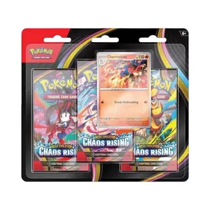 Chaos Rising 3 Pack Blister Pokemon Trading Card Game