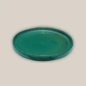 3125L5 - Round | Jade - Ceramic Clay Pot Saucers (8"-19.5")