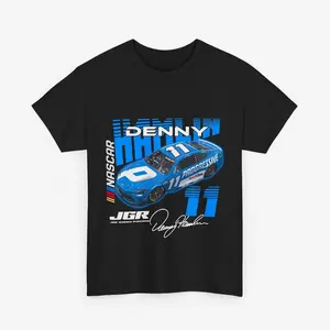Denny Hamlin NASCAR T-shirt, #11 Denny Hamlin Racing T-shirt, NASCAR Driver Fan Pullover Gift, Trendy Streetwear.