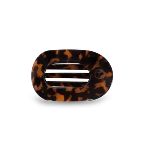 Teleties Small Flat Oval Clip - Compact Design, Ideal for Various Applications