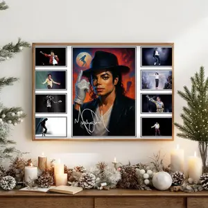 Michael Jackson Signed Poster Print - Limited Edition Autograph Fan Gift ( Unframed - Print Only )