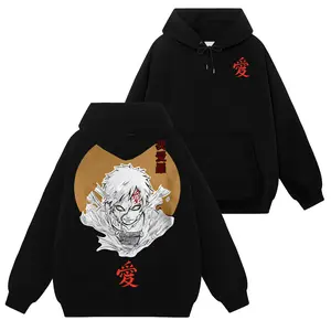 [Shinobi Shop] Limited Gaara Kazekage Hokage Shukaku - Naruto Shippuden #172 Hoodie T-Shirt Sweatshirt, Retro Vintage Unisex Graphic 90s Cotton, Gift For Wibu, Anime Manga Y2K Streetwear