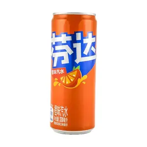 Fanta Orange Soda 330ml Cans - Authentic China Mainland Version