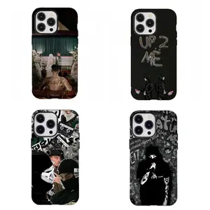 Edgy Rapper Y-Yeat Collage Phone Case Street Style Phone Case Compatible for iPhone 17 16 15 14 13 12 11 and for Samsung S21-S25 Perfect Gift for Music Fans Her/Him
