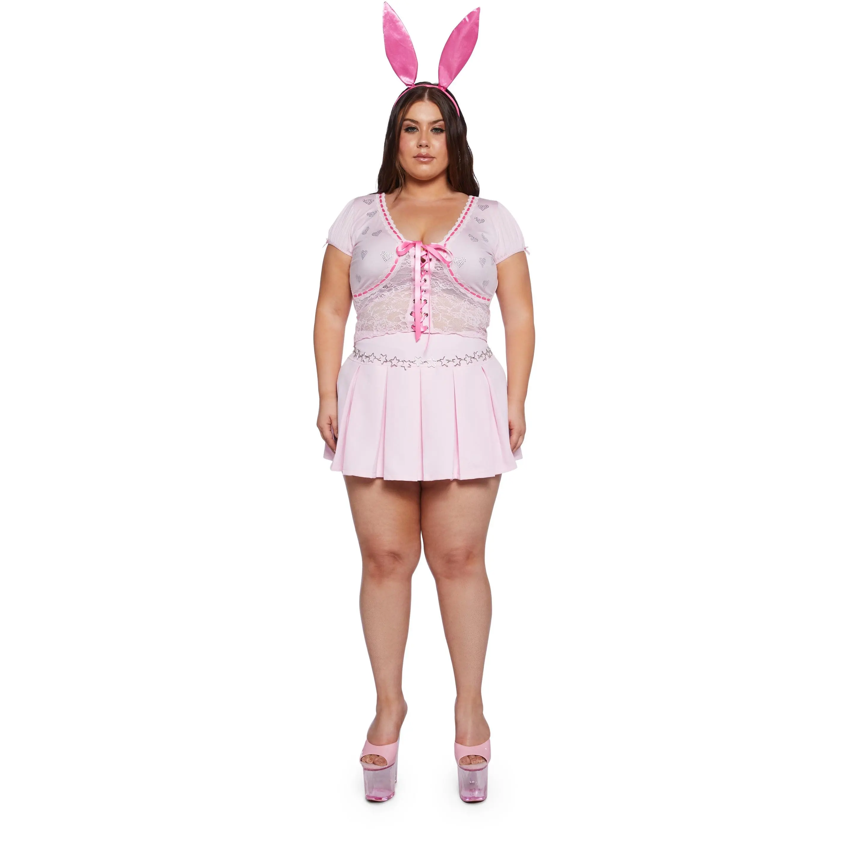 Plus Bunny Next Door Costume Set